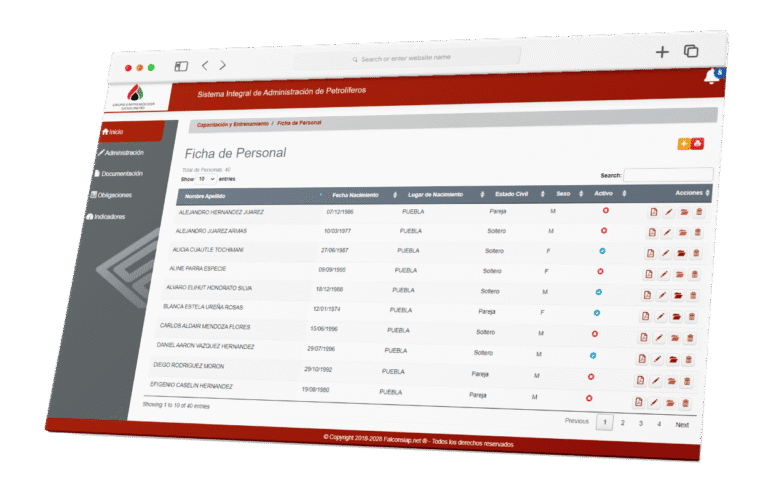 Software para estaciones de servicio